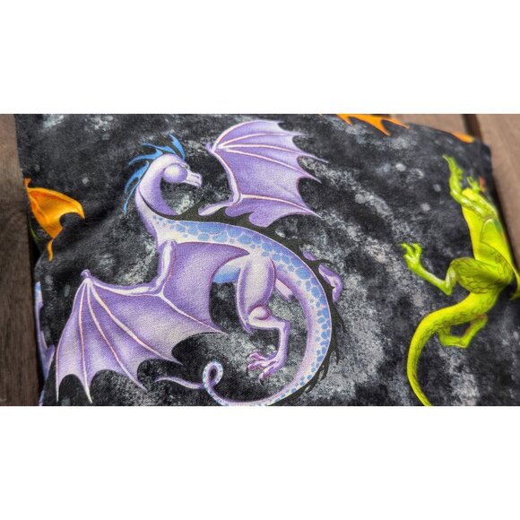 💜Handcrafted Dragon Pillows (Set of 3) - Picture 5 of 8